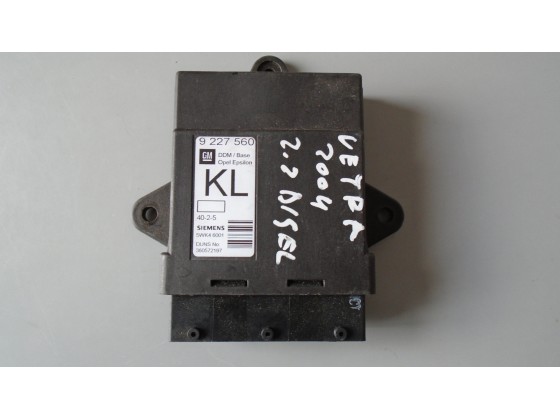 Modulo Conforto Opel Vectra C 9227560 mconf81